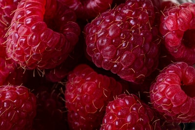 红莓的选择性聚焦摄影
